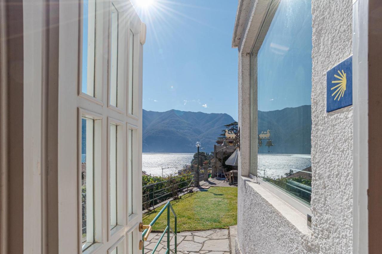 Casa Bambu - splendida vista lago e posto auto Laglio Exterior foto